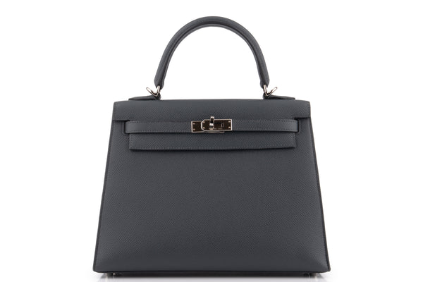 Hermès Kelly 25		Epsom	Gris Misty	PHW