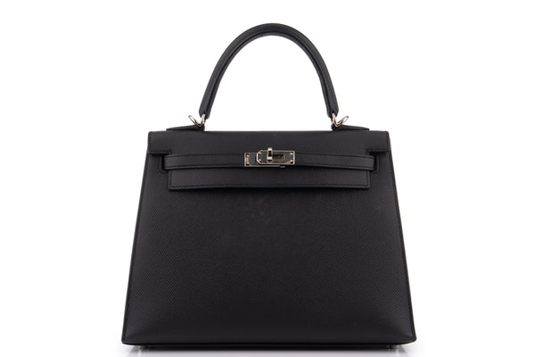 Hermès Kelly 25		Epsom	Noir	PHW