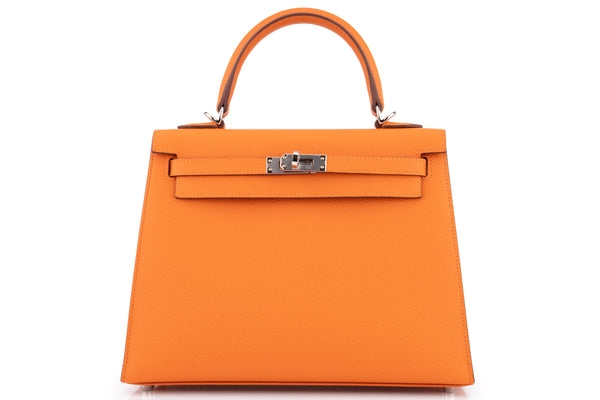 Hermès Kelly 25		Epsom	Orange H	PHW