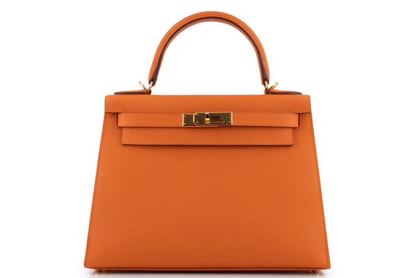Hermès Kelly 28		Epsom	Orange H	GHW
