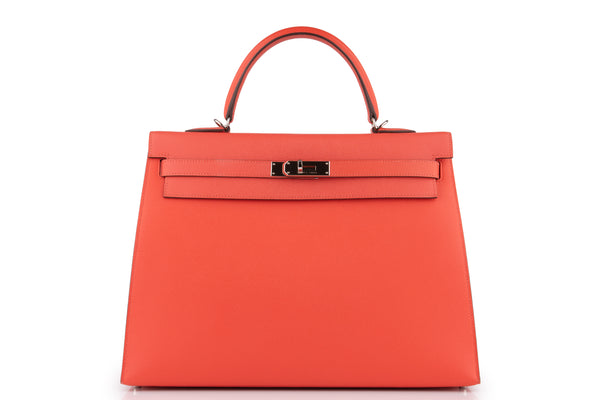 Hermès Kelly 35		Epsom	Rose Jaipur	PHW