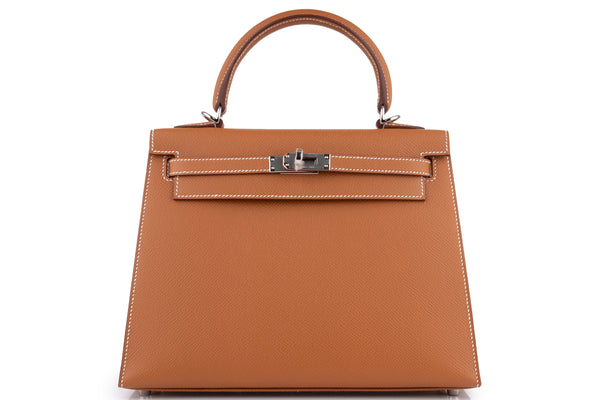 Hermès Kelly 25	Epsom	Gold	PHW