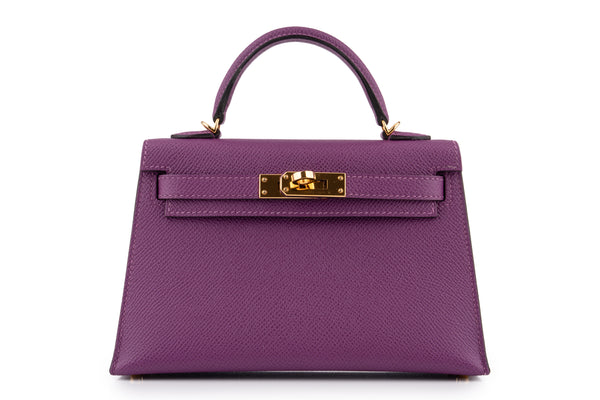 Hermès Mini Kelly		Epsom	Anemone	GHW