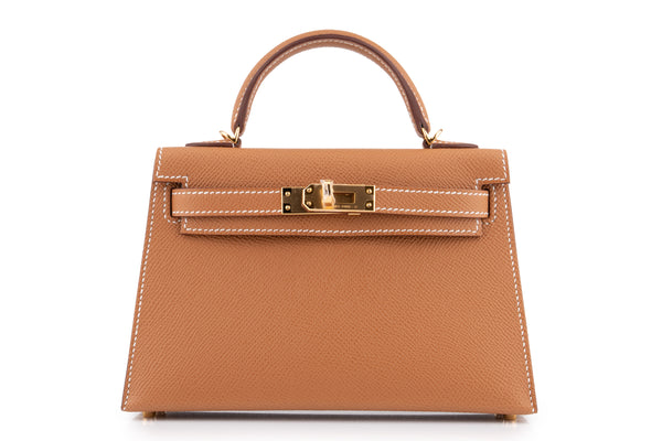 Hermès Mini Kelly		Epsom 	Gold	GHW