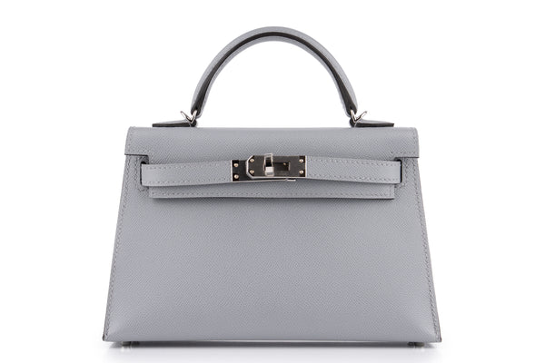 Hermès Mini Kelly		Madame	Gris Pantin	PHW