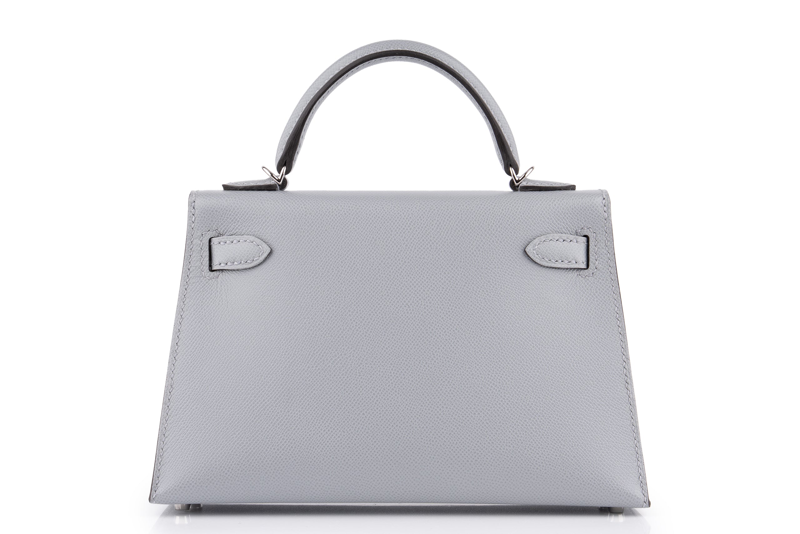 Hermès Mini Kelly Madame Gris Pantin PHW – Love Luxury Dubai