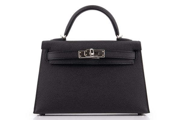 Hermès Mini Kelly		Epsom	Noir	PHW