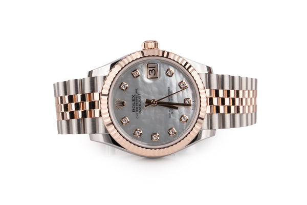 Rorolex Oyster Steel Everose Gold 31mm