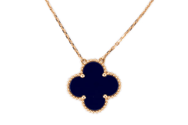 Van Cleef Magic Alhambra	Necklace		Edition Vendôme	Porcelaine Sèvres Bleue