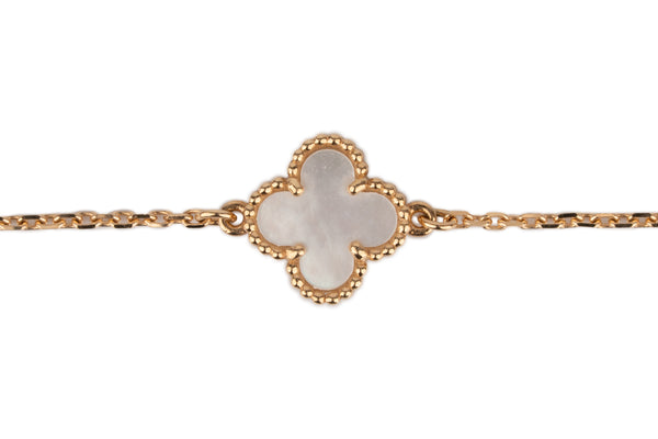 Van Cleef Sweet Alhambra		1 Motif	Yellow Gold	Mop